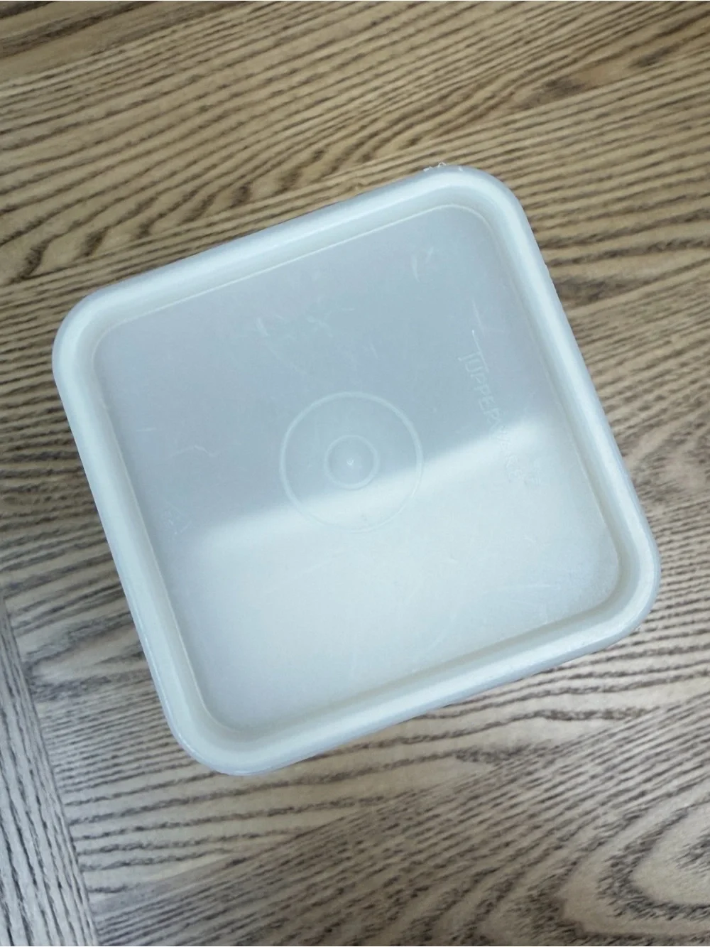 Vintage Tupperware velvets cheese block holder